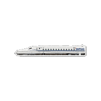 Train Bullettrain Sticker by Omio
