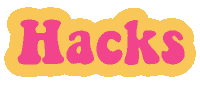 Hacks Sticker by laukyts