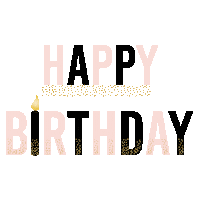 Happy Birthday Sticker