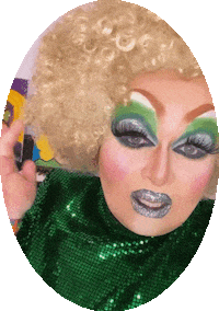 dellakatessen drag queen melbourne della melbourne drag Sticker