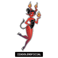 fantasia diabinha Sticker by Izasoler
