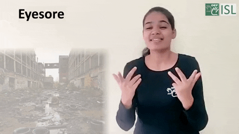 Sign Language Eyesore GIF by ISL Connect