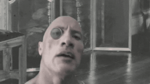 The Rock Newspapers GIF