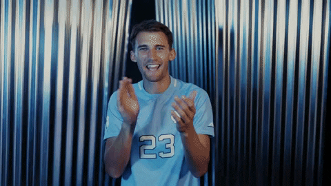 North Carolina Soccer GIF by UNC Tar Heels