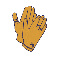 byalba magic clap hand hands Sticker