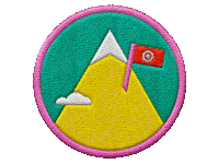 Summer Mountain Sticker by Target