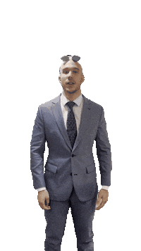 Real Estate Finger Guns Sticker by Leigh Marcus
