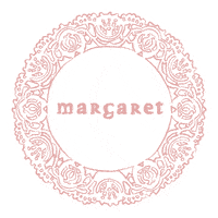pink logo Sticker by Margaret Jewels