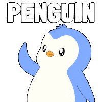 Penguin Huddle Sticker by Pudgy Penguins