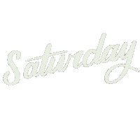 Weekend Saturday Sticker by Natasha Reddy Studio