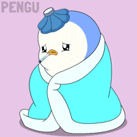 Sick Health GIF by Pudgy Penguins