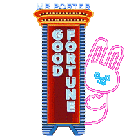 Lunar New Year Rabbit Sticker by MR PORTER