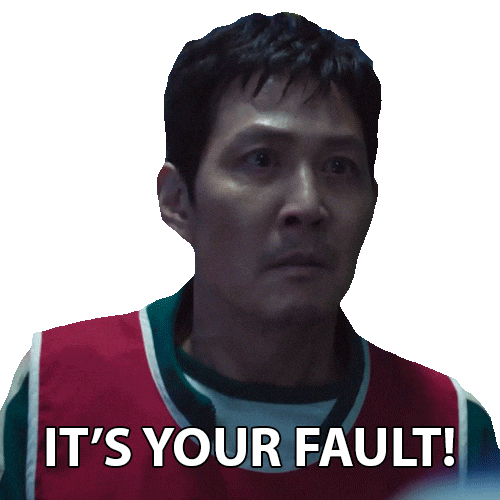 Its Your Fault Lee Jung-Jae Sticker by NETFLIX