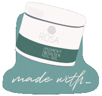 Rosa Soap Sticker by Tünde Méhn
