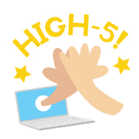 kumonsg great motivation high5 hifive Sticker