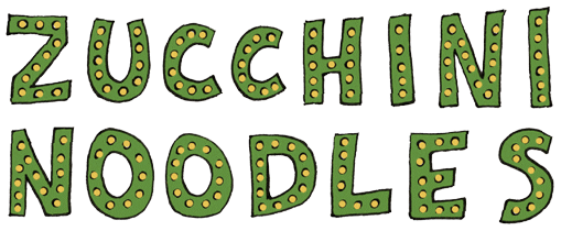 zoodles zucchini noodles Sticker by Inspiralized