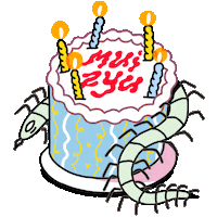 Celebrate Happy Birthday Sticker by Father/Daughter Records