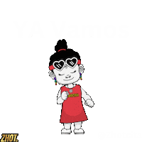 Vamos Lets Go Sticker by Zhotcita