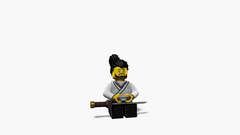 Samurai Okino GIF by LEGO