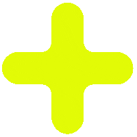 Cross Lime Sticker