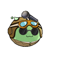 Emoji Mic Drop Sticker by Squishiverse