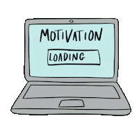 Error No Motivation Sticker