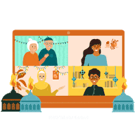 Celebration Stayathome Sticker by FWD Takaful