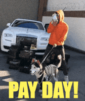 swagrman work money pay day paycheck GIF