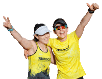 Runner Sticker by Carrera La Melonera