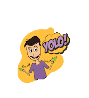 Plant Yolo Sticker by oneforblue