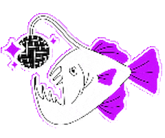 Fish Disco Sticker by HOW