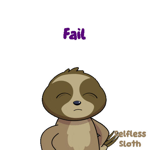 Sloth Facepalm Sticker by VeeFriends