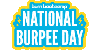 Burn Boot Camp National Burpee Day Sticker by Burn Boot Camp