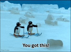 You Got This Cheers GIF by Pingu