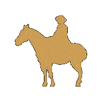 elchurrascorest grill churrasco caballo churras Sticker