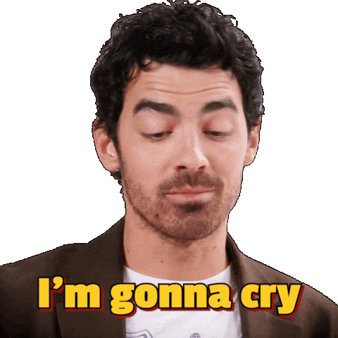 Im Gonna Cry Jonas Brothers Sticker by First We Feast