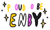 Stars Pride Sticker by chiara