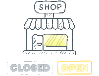 Plan-M hello shop open planm Sticker