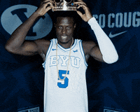 Byu Basketball Sport GIF by BYU Cougars