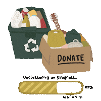 Less Is More Sustainability Sticker by LYFE WITH LESS