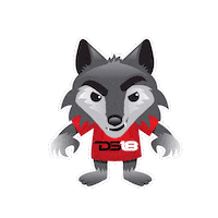 Wolf Sticker by DS18