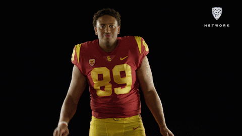 Football Christian GIF by Pac-12 Network