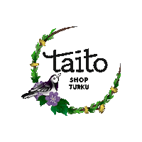 taitovarsinaissuomi logo flower bird crafts Sticker