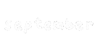 September Month Sticker