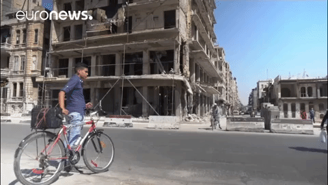 euronews giphygifmaker syria euronews alep GIF
