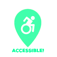 wheelchair disability Sticker by Guiaderodas