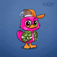 Serious Duck GIF by Yucky Ducks