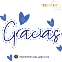 Gracias Corporativo Sticker by Terramar Brands