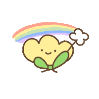 Happy Rainbow Sticker