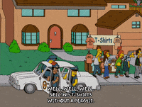 angry bart simpson GIF